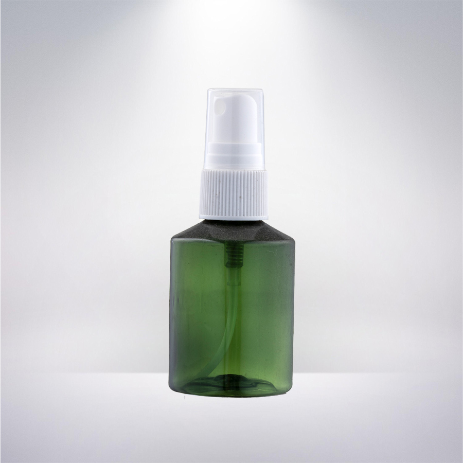 100ml PET Cylindre Pente Épaule 24410 Pulvérisateur de Brume